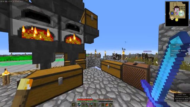 Relax Skyblock Minecraft 1.12.2 смотреть онлайн