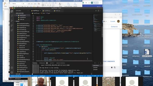 Google Datastore and NDB Emulator with Python3 and Flask смотреть онлайн