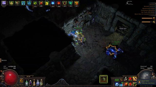 Path Of Exile | 3.9 SkInS - Ice Crash - The Baran (2s kill) Full Run смотреть онлайн