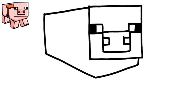 HOW TO DRAW A PIG ? | MINECRAFT смотреть онлайн