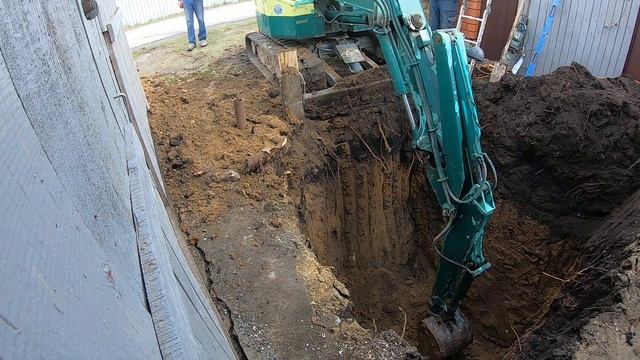 Монтаж септика из жб колец на 5 м3 мкр. Букино смотреть онлайн