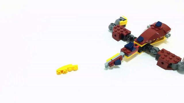Lego Dragon MOC Tutorial - LEGO CREATOR 31102 alternative build instructions Part 1 смотреть онлайн