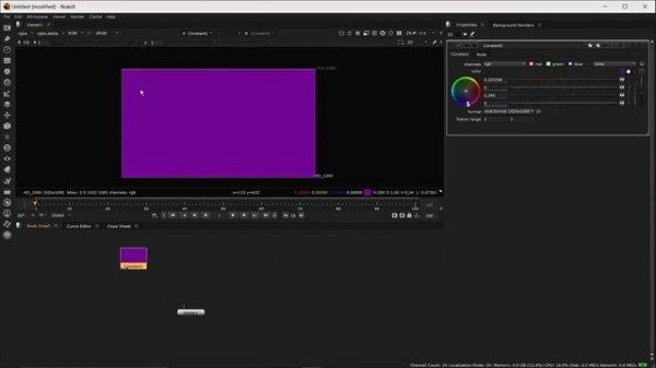 Introduction to NUKE 13 : NUKE Tutorial || User Interface of NUKE