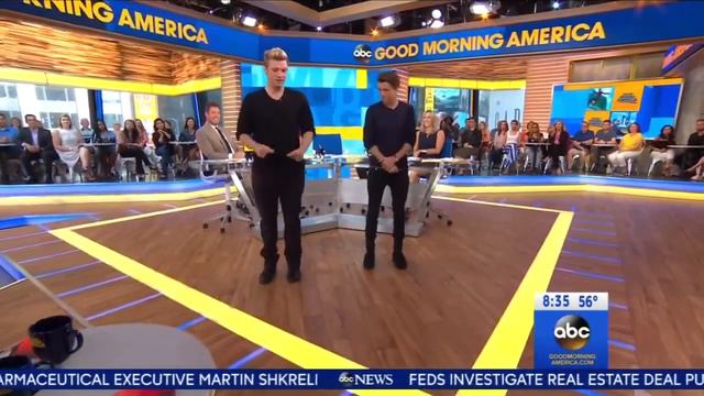 Tom Holland   'Dance Moves With Nick Carter' GMA