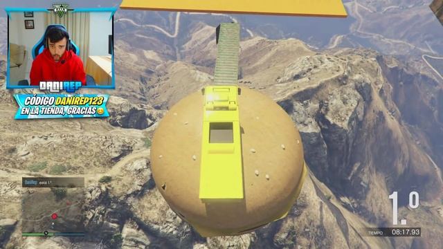 SOLO EL 4% LOGRA NO CAERSE DE ESTE CAMINO!! - GTA V ONLINE смотреть онлайн