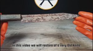 Реставрация ржавого ножа_ идеальная реставрация