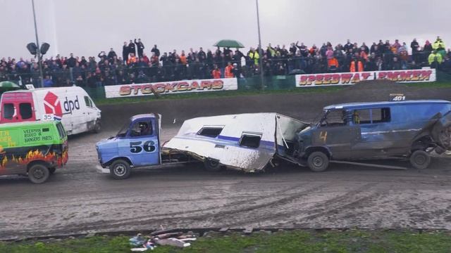 Big Van Bangers & Unlimited Banger Racing | Speedway Emmen | September 2023 (4K) смотреть онлайн