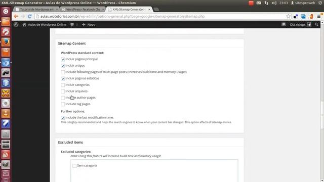 Tutorial: Instalando plugin para gerar Sitemap no Wordpress смотреть онлайн