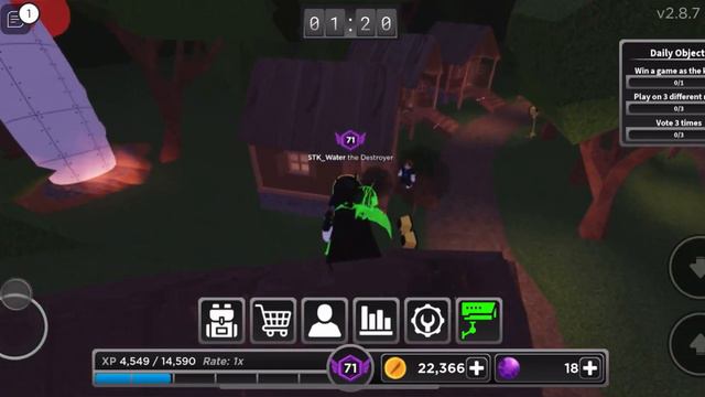 I bought Double Jump! | Survive the killer [ROBLOX] My dream gamepass! смотреть онлайн