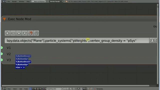 Blender 2.79 Atualização de Vertex Groups para Emit Particles смотреть онлайн