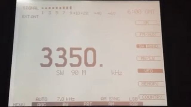 Radio Exterior de España 3350 kHz смотреть онлайн