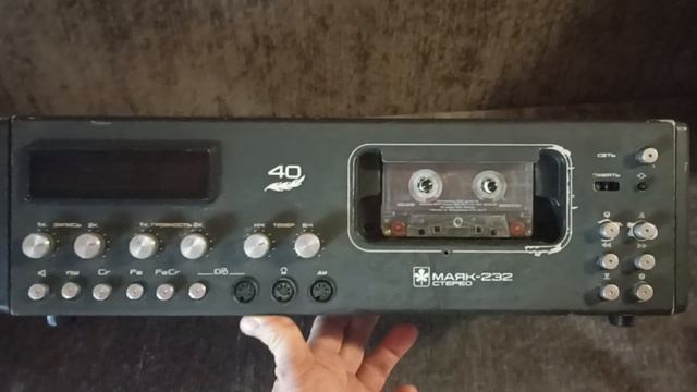 Магнитофон Маяк-232 СССР смотреть онлайн