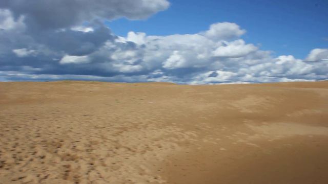 Пустыня после дождя. Mini Gobi Desert after rain. смотреть онлайн