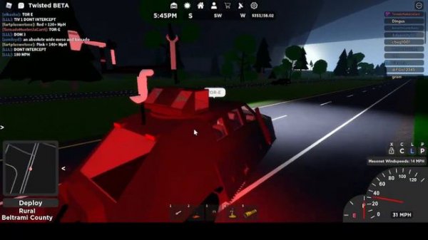 Amazing 190 MPH Tornado | Roblox [Twisted]