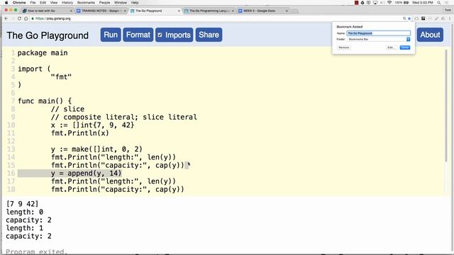 golang slices смотреть онлайн