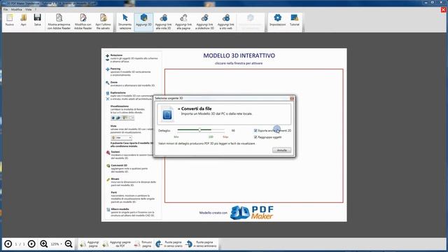 Tutorial 3D PDF Maker StandAlone - 2d. PDF 3D con modelli Inventor in formato DWG смотреть онлайн