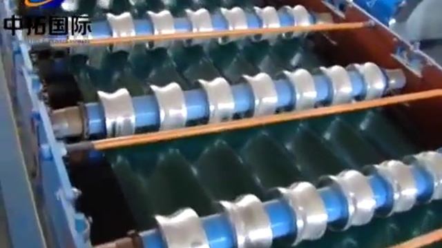 Линия производства профнастила из Китая! смотреть онлайн