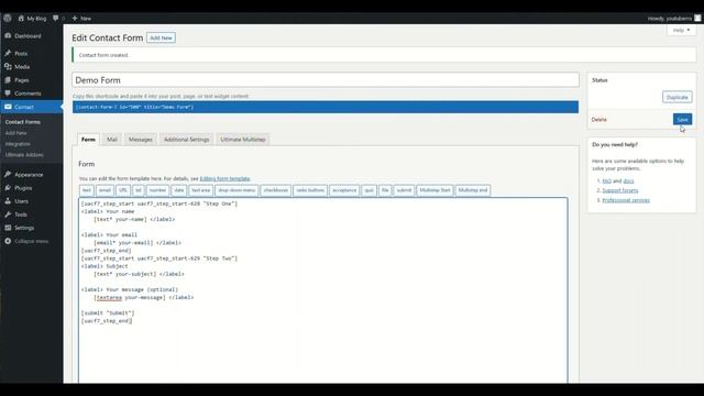 How to create a Multi-Step form with Contact Form 7 | Step-by-Step Guide | Free WordPress Plugin смотреть онлайн
