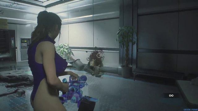 Resident Evil 2 Claire Purple Mod Gameplay Part 5 смотреть онлайн