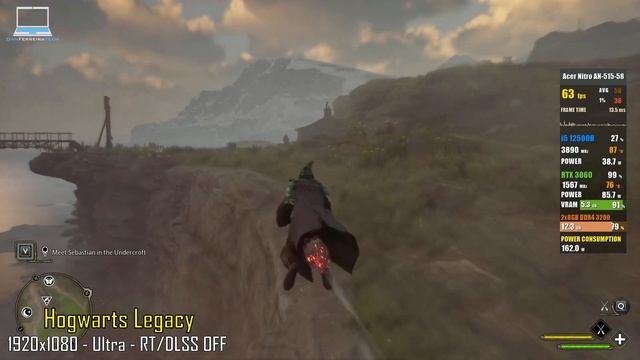 Hogwarts Legacy Gameplay - Acer Nitro (i5 12500H / RTX 3060) Temperaturas e Desempenho смотреть онлайн