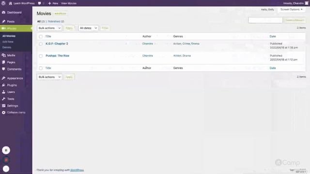 WP Query Function (Custom Query) - pre_get_posts & WP_Query смотреть онлайн