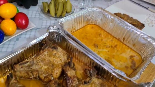 Влог : Христос Воскресе! Отмечаем Пасху 🥚🥚🥚 смотреть онлайн