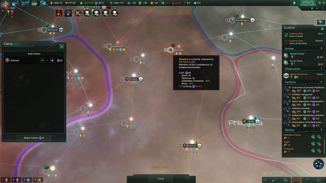 Stellaris Apocalypse Multiplayer #19 Major Sector Management смотреть онлайн
