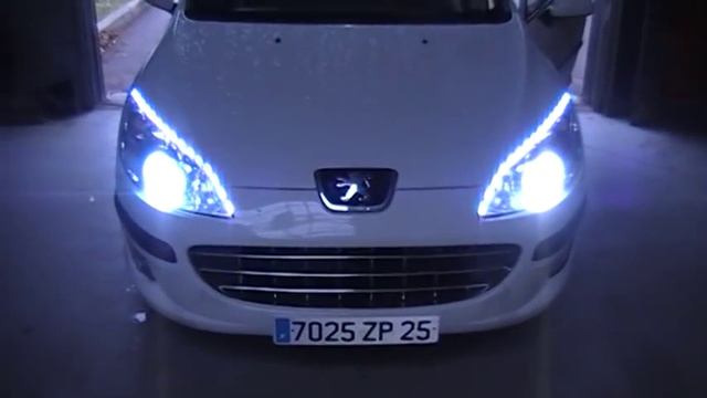 bande led xenon 3 led groupe look audi a5 pour peugeot 407 смотреть онлайн