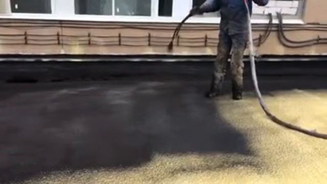 Напыление Жидкой резины на ППУ, Москва, Партийный пер., д.1