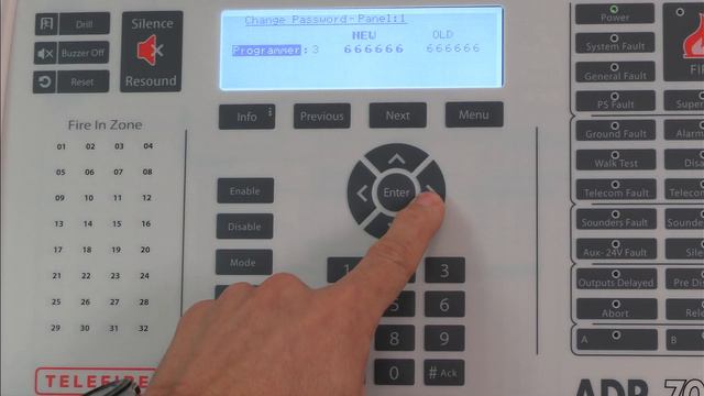 Telefire адресные контрольные панели - Как изменить пароль по умолчанию смотреть онлайн