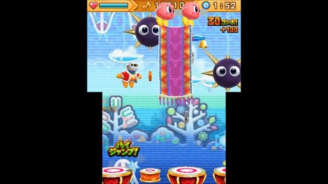 Dedede's Drum Dash Deluxe - Level 4: Bouncing Boss Battle - Platinum Medal смотреть онлайн