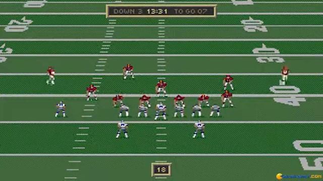 Ultimate NFL Coaches Club Football gameplay (PC Game, 1994) смотреть онлайн