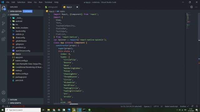 Cara Membuat Loading Keren dengan React Native смотреть онлайн