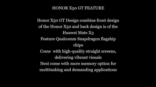 HONOR X50 GT DESIGN DETAILS смотреть онлайн