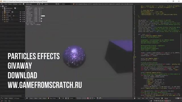 Particle effects GIVEAWAY! ( BGE / UPBGE / Blender Game Engine ) смотреть онлайн