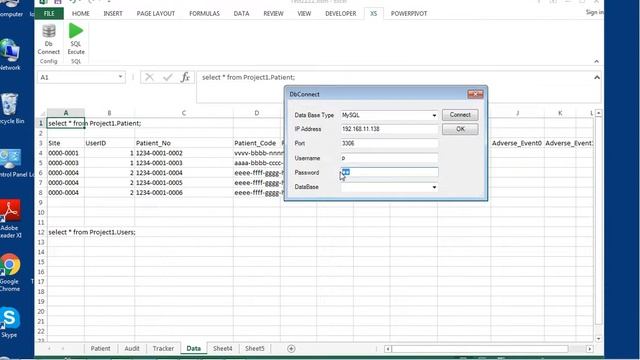 MS Excel to MySQL Interface смотреть онлайн