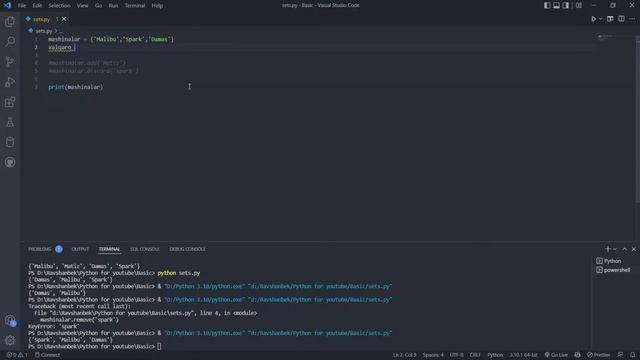 Python asoslari | #09 To'plamlar va uning vazifalari (Sets) смотреть онлайн