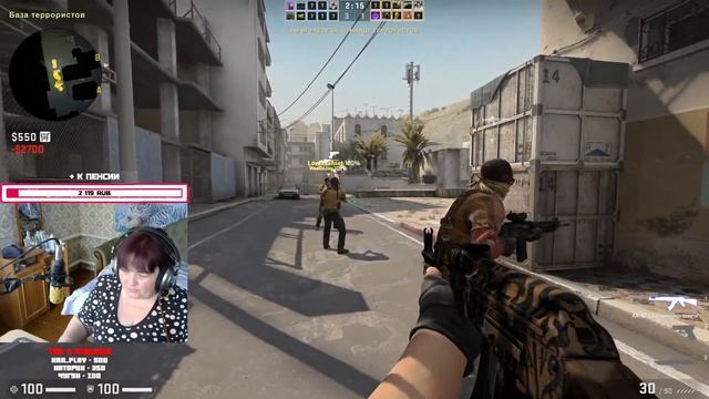 CS:GO - учусь играть! (556 часов в игре) смотреть онлайн