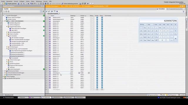 TIA Portal V13 - Datentypen (Bool, Int, Real) смотреть онлайн