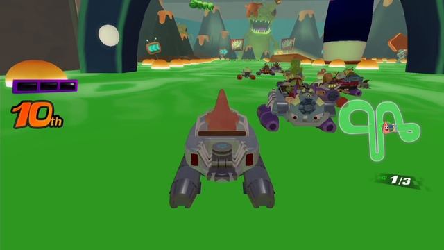 Nickelodeon Kart Racers (Part 5) - Sewer Cup [Beginner] смотреть онлайн