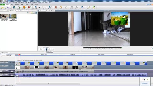 Как сделать эффект картинка в картинке. Бесплатный видеоредактор VideoPad Video Edition смотреть онлайн