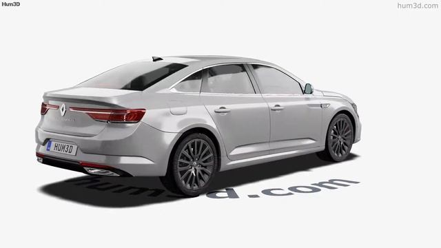 Renault Talisman sedan 2020 3D model by Hum3D.com смотреть онлайн