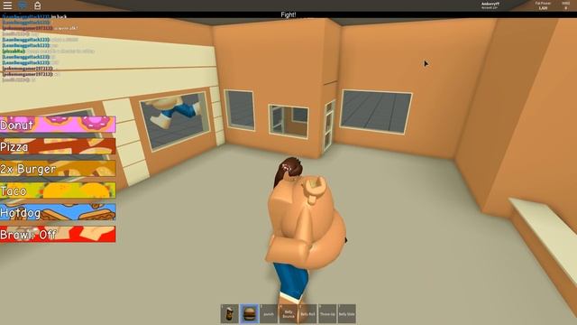 THE FATTEST COUPLE ON ROBLOX | Eating Simulator | All you can eat | Funny moments смотреть онлайн