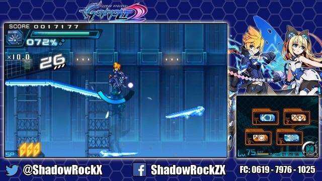 Azure Striker Gunvolt 2 - Medal Collection Guide! (All Stages & Both Characters) смотреть онлайн