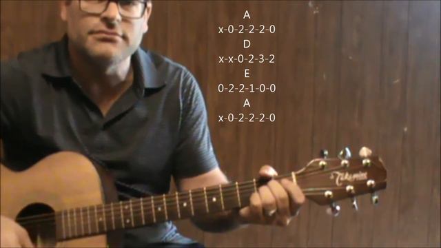 How to play "Lay Down Sally" by Eric Clapton on acoustic guitar (Great Beginner Song) смотреть онлайн