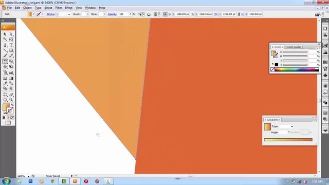 Tutorial membuat logo origami sederhana | Adobe Illustrator CS3 смотреть онлайн