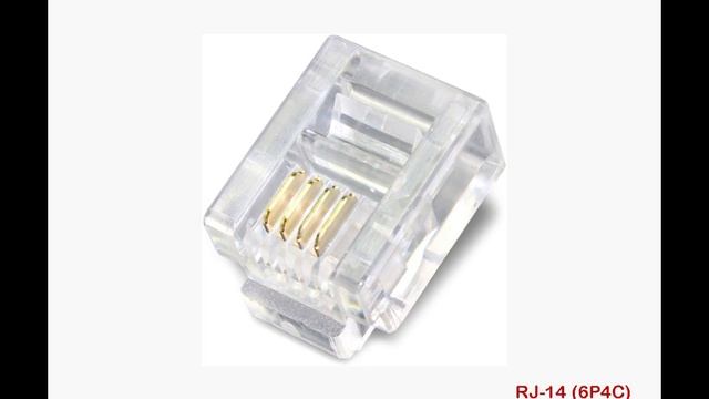 Основные виды коннекторов телефонных и компьютерных сетей | RJ-9, RJ-11, RJ-12, RJ-14, RJ-45