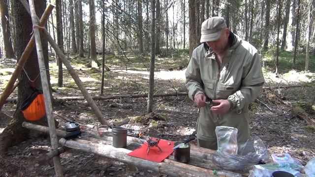Походы по Карелии. Поход в лес с ночевкой. Готовим вместе. Полезный совет от Proto. смотреть онлайн