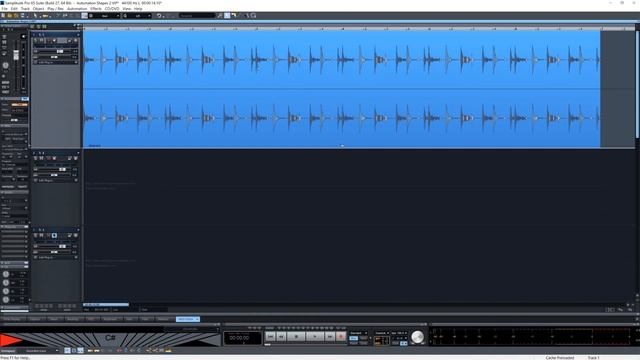 Samplitude Pro X5: Automation Shapes смотреть онлайн