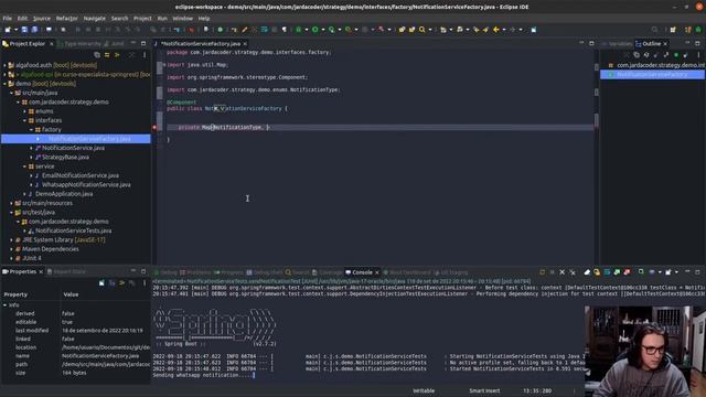 Strategy Pattern com Java 17 e Spring - Menos ifs e menos acoplamento. смотреть онлайн